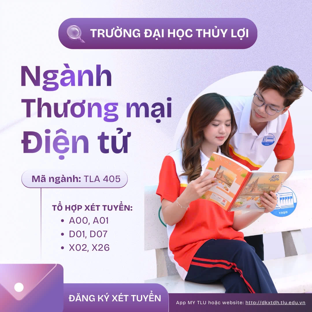 Học ngành Thương mại điện tử Đại học Thủy Lợi
